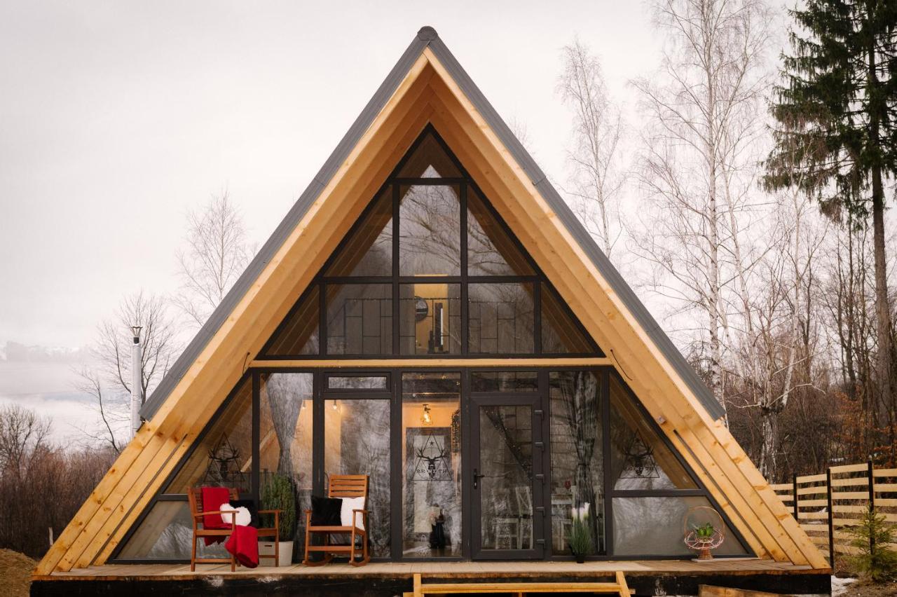 Lupeni  Zenith A-Frame Strajaヴィラ エクステリア 写真